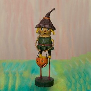 Lori Mitchell Figurine - Scarecrow Figurine - Wooden Duck Shoppe