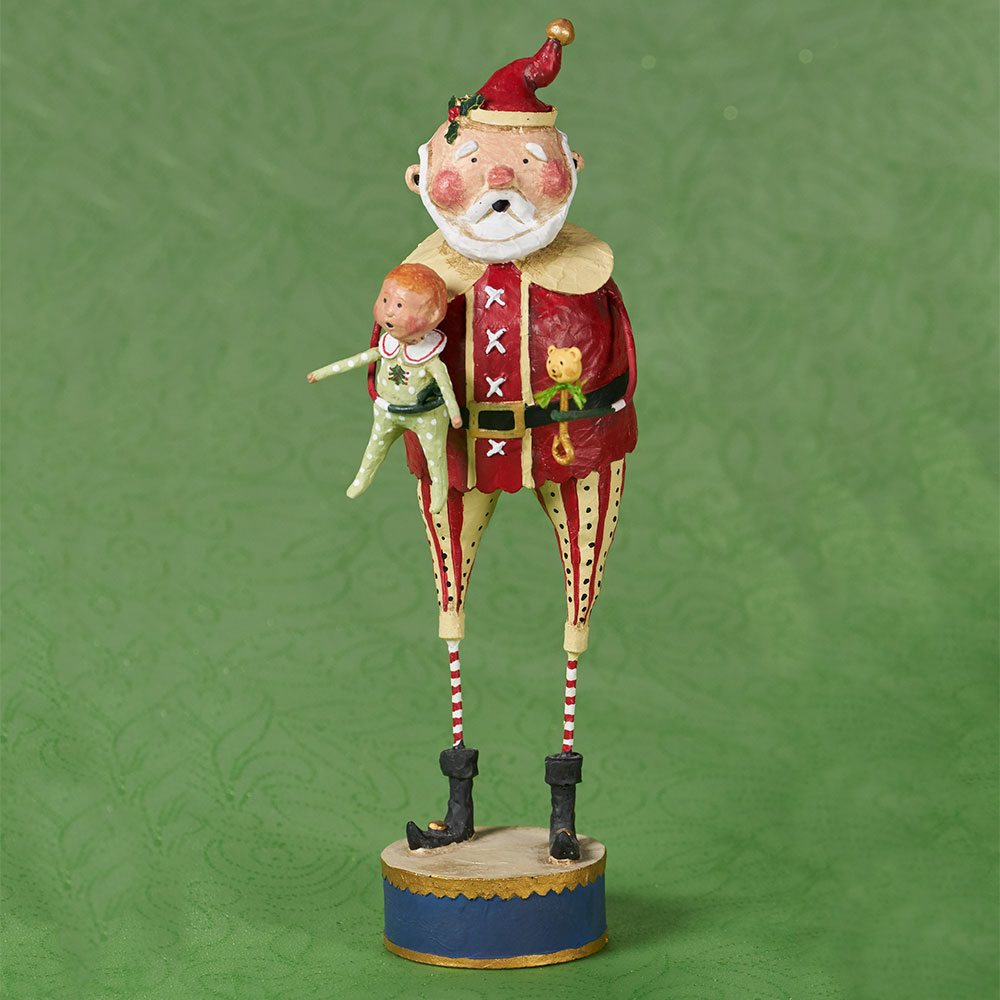 Lori Mitchell Figurine - Baby's First Christmas Figurine - Wooden Duck Shoppe
