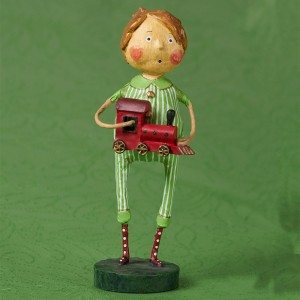 Lori Mitchell Figurine - Choo Choo Magoo Figurine - Wooden Duck Shoppe