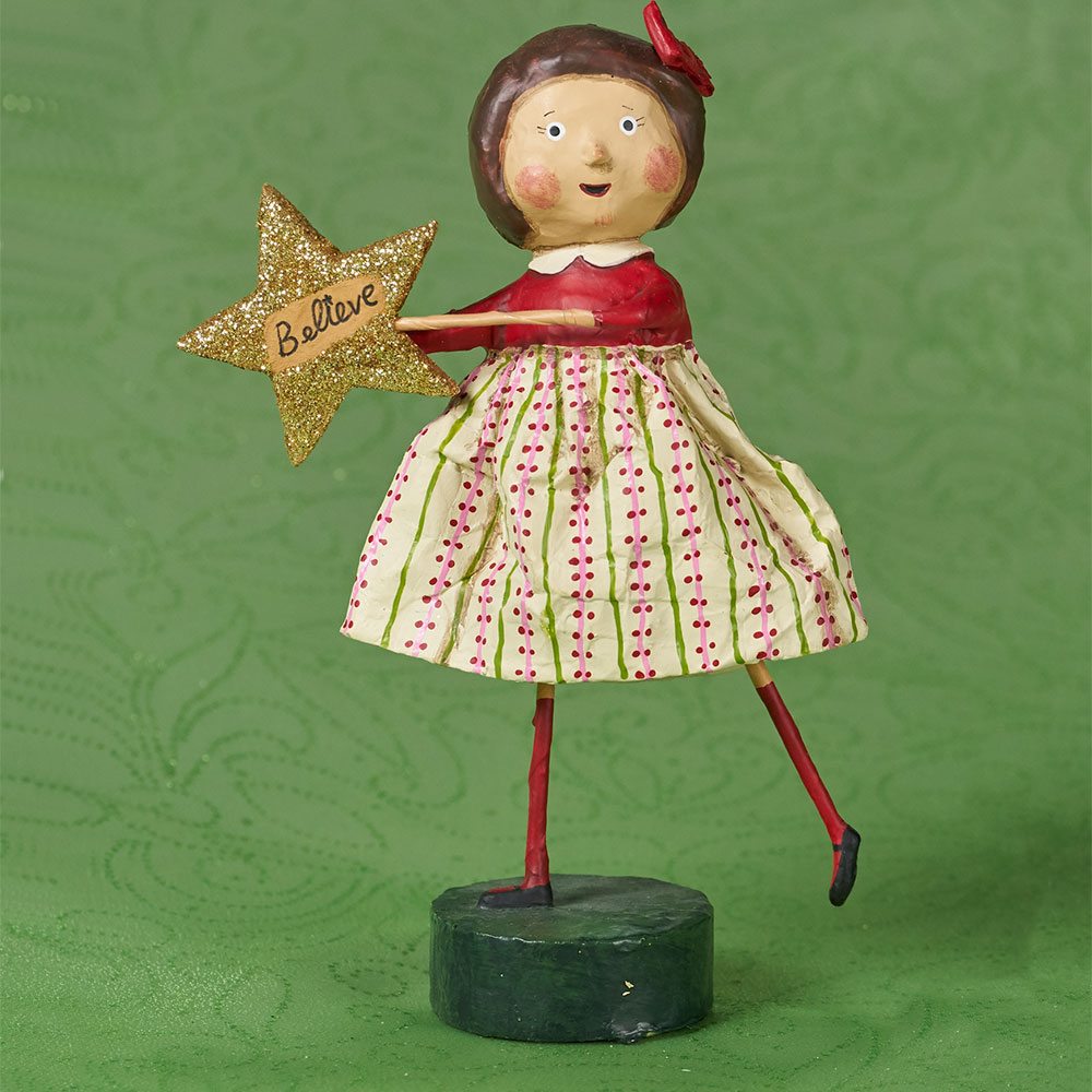 Lori Mitchell - I Believe Figurine - Wooden Duck Shoppe