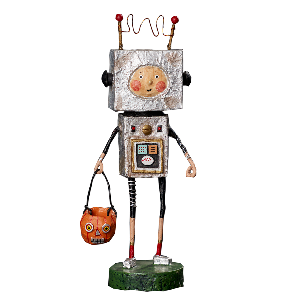 Lori Mitchell – Robby Robot Figurine - Wooden Duck Shoppe