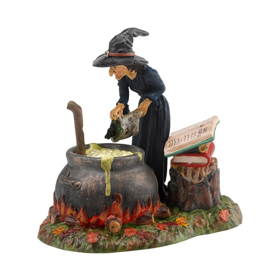 Department 56 - Fire burn cauldron bubble