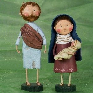 Lori Mitchell - Mother Mary and Joseph - Set of 2