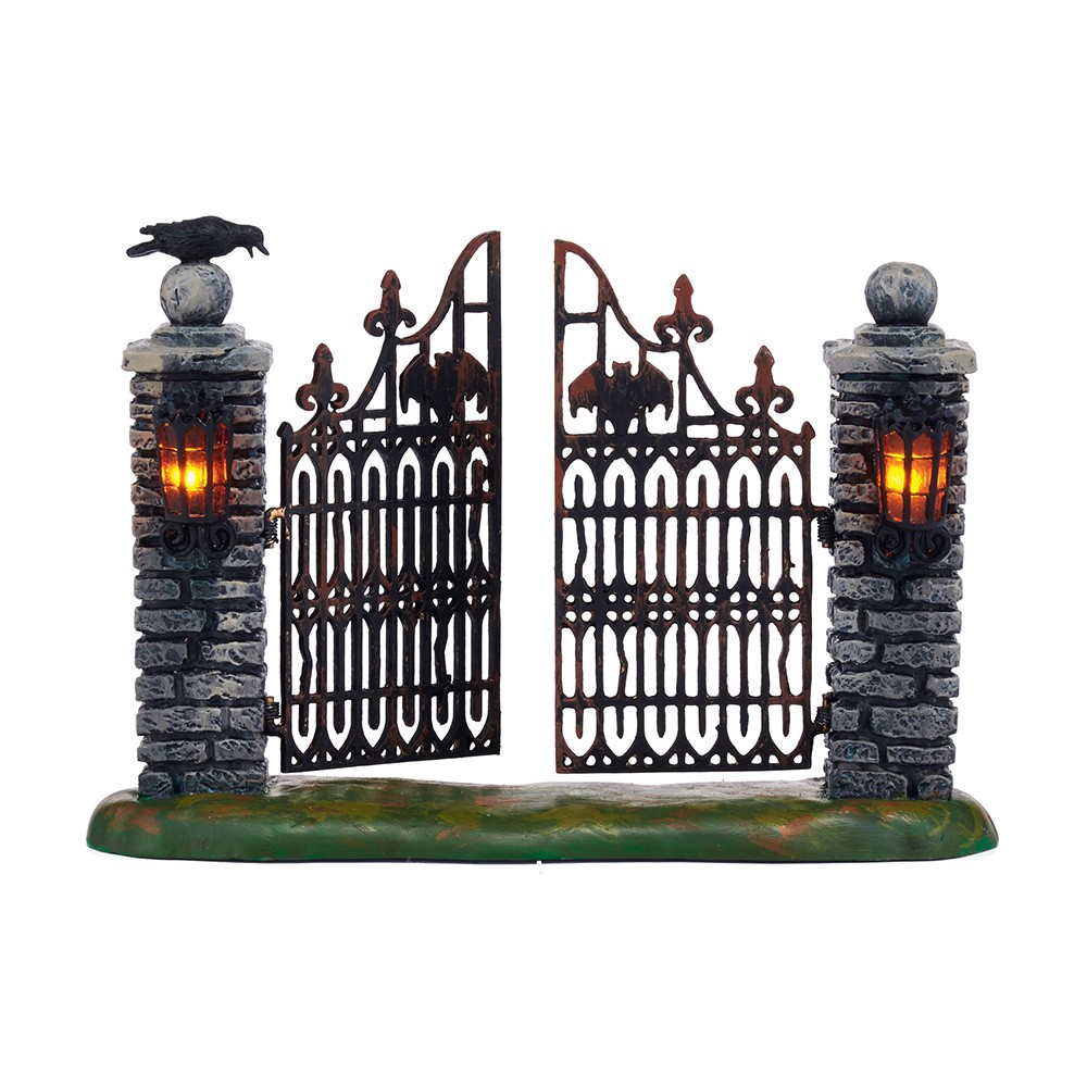 Department 56 - Spooky Wrought Iron Gate