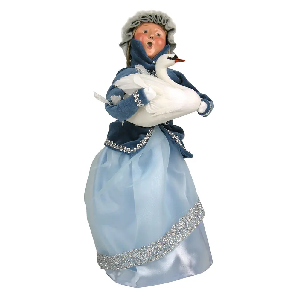 Byers Choice - Seven Swans A-Swimming