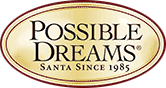 possible dreams santa Logo