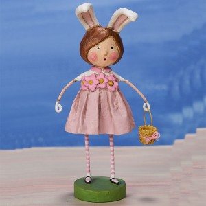 LORI MITCHELL ~ Brewster Williams ~ Collectible Bunny Figurine ~ Free Shipping 