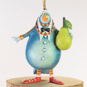 Patience Brewster – Mini Partridge Ornament