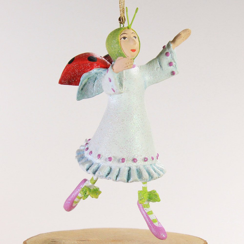 Patience Brewster - Mini Lady Dancing Ornament | Wooden Duck Shoppe