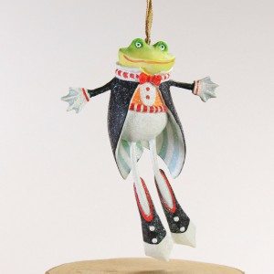 Patience Brewster - Mini Lord a Leaping Ornament | Wooden Duck Shoppe