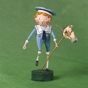 Lori Mitchell Figurine - Fritz Figurine - Wooden Duck Shoppe