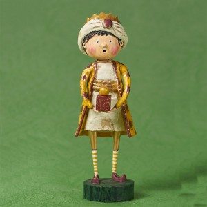 Lori Mitchell Figurine - Wee Wise Man Figurine - Wooden Duck Shoppe