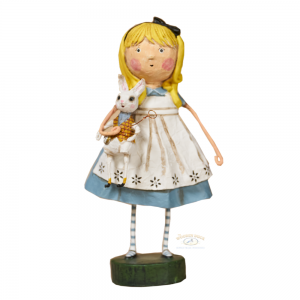 Tweedledee & Tweedledum Lori Mitchell Set of 2 Figurines Alice in Wonderland 