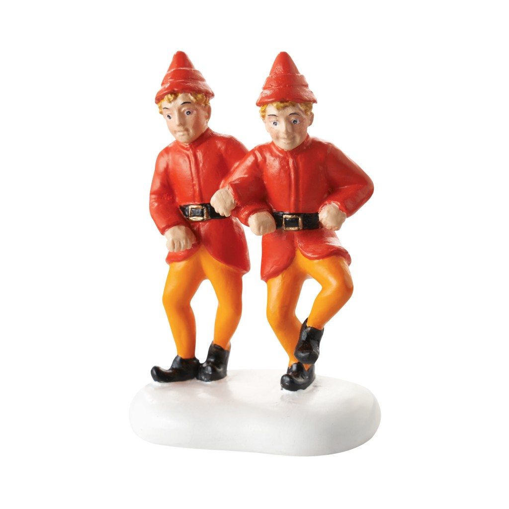 Department 56 - The Twin's Happy Dance | Wooden Duck Shoppe