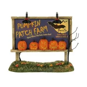 Department 56 - Lit Pumpkin Patch Billboard