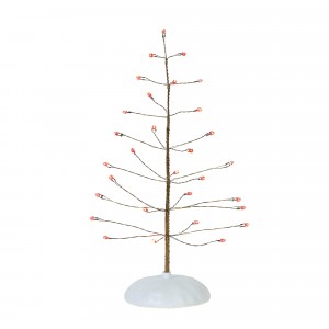 Department 56 - Twinkle Brite Tree Red - Wooden Duck Shoppe