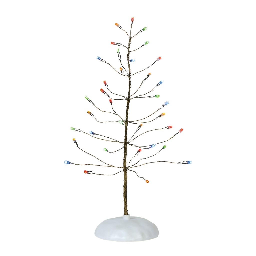 Department 56 - Winter Brite Tree Multi - Wooden Duck Shoppe