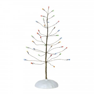 Department 56 - Winter Brite Tree Multi - Wooden Duck Shoppe