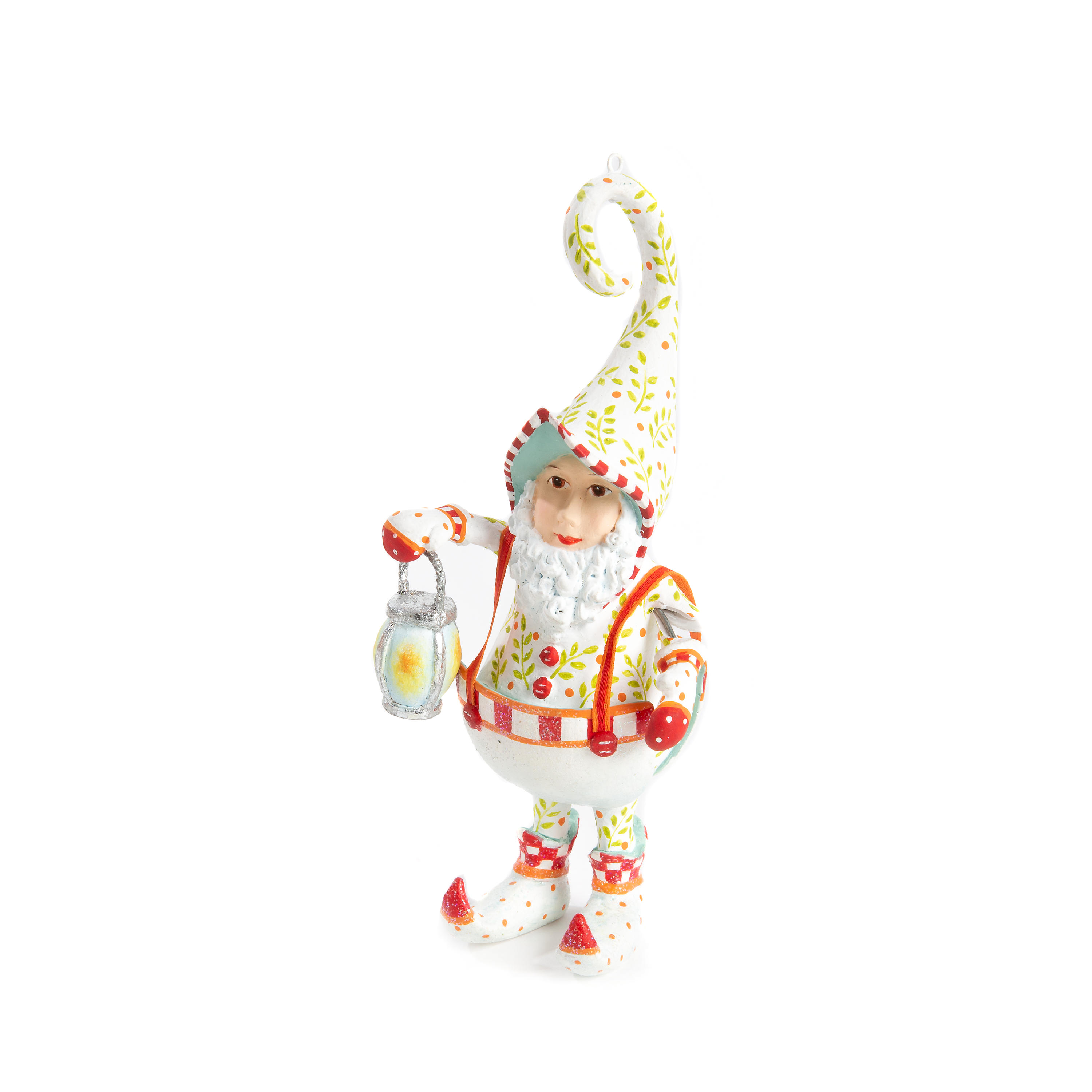 Patience Brewster Dash Away Santa Mini Ornaments Set