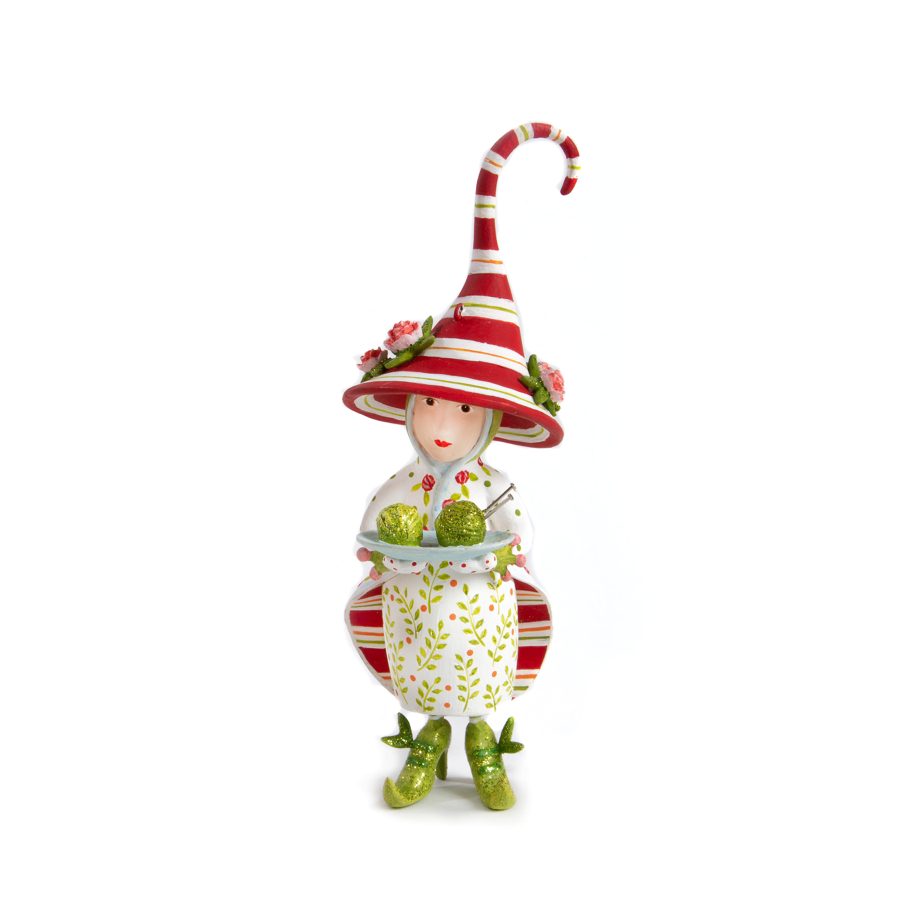 Patience Brewster Dash Away Santa Mini Ornaments Set