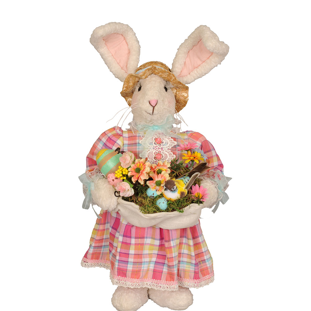 Karen Didion Originals – Bird Nest Bunny - Wooden Duck Shoppe