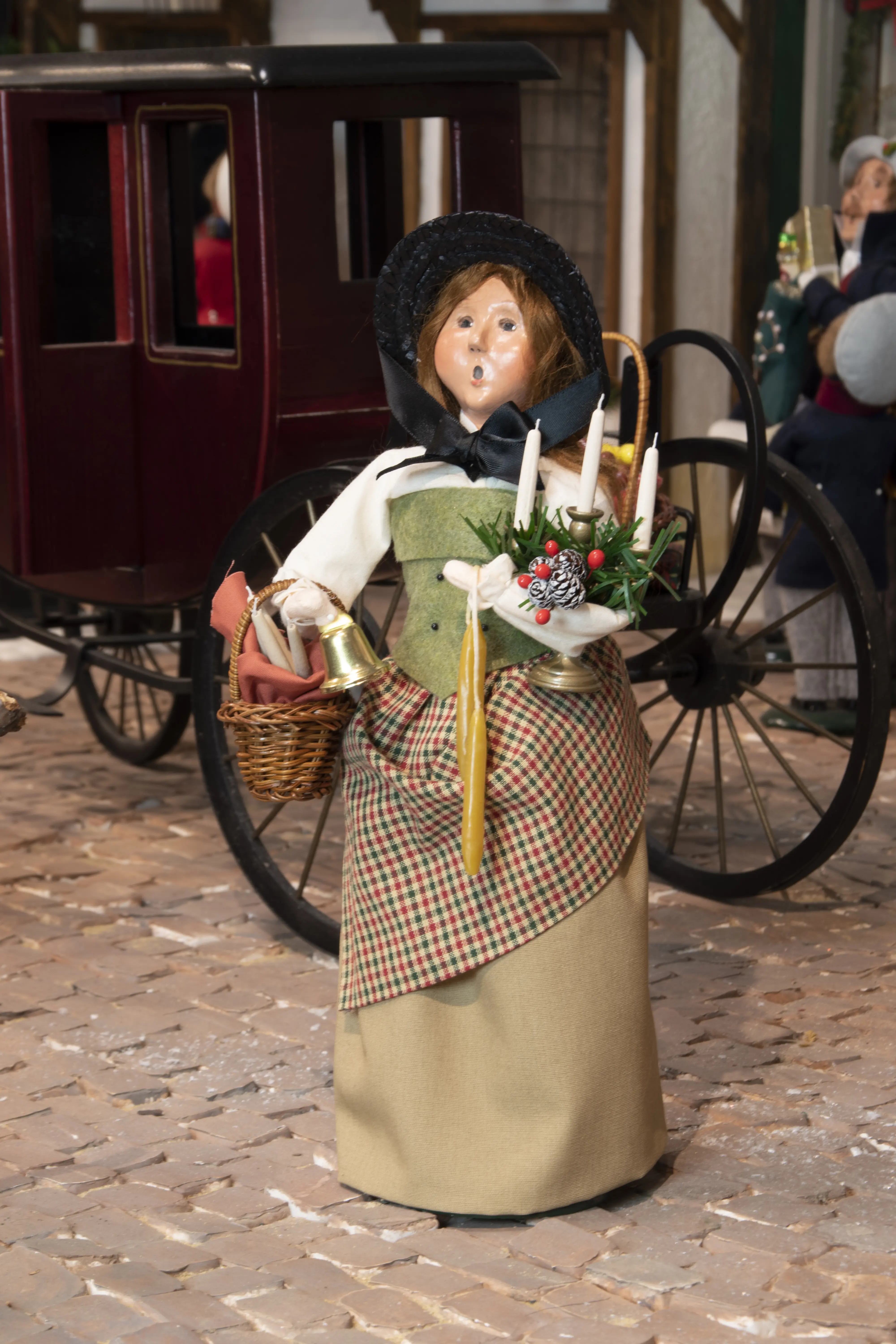 Woman Selling Candles by Byers Choice SKU 4870