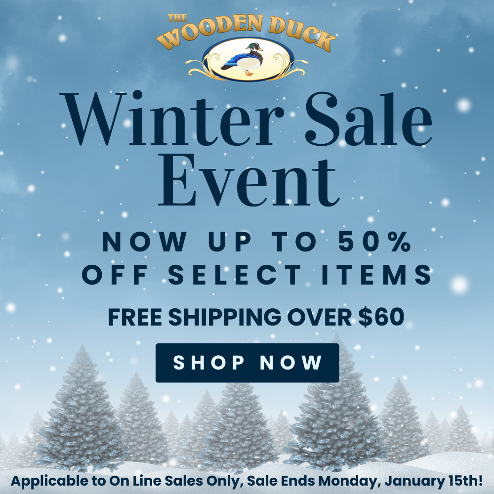 MacKenzieChilds Winter Sale Event Wooden Duck Shoppe