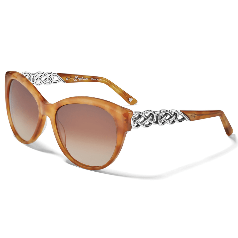 Brighton Interlok Braid Sunglasses Amber A13047