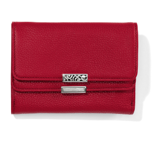 Brighton Barbados Double Flap Wallet Lipstick T22437